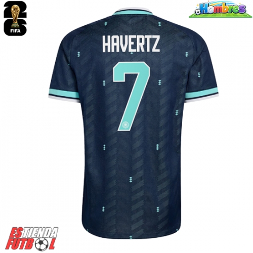 Alemania Kai Havertz #7 Segunda Equipación Mundial 2026 Manga Corta